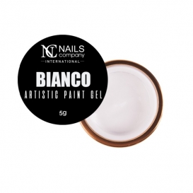 Nails Company ARTISTIC PAINT GEL 5g - BIANCO pasta artystyczna