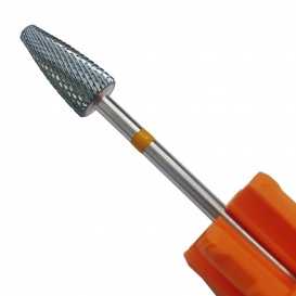 Frez węglik orange do usuwania żelu akrylu ostry