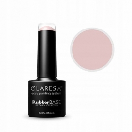 Claresa rubber base 8 baza kauczukowa 5ml do przedłużania
