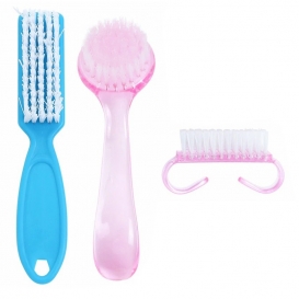 Zestaw szczoteczka do paznokci pyłu manicure