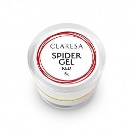 Claresa spider gel do zdobień 5ml czerwony