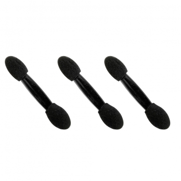 3x Pacynka lateksowa dwustronna czarna zestaw