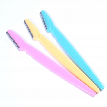 Nożyk trymer brzytwa do stylizacji brwi zestaw 3 szt.