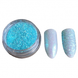 Pyłek duo brokat do zdobienia paznokci Hawaii