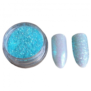 Pyłek duo brokat do zdobienia paznokci Hawaii