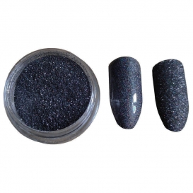 Pyłek duo brokat do zdobienia paznokci Night