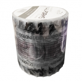 Indigo szablony formy do przedłużania paznokci 50 szt. CLEAR