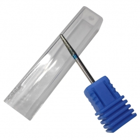 Frez diamentowy do skórek medium stożek blue