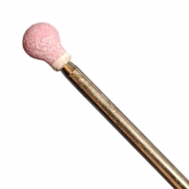 Frez porcelitowy kamienny kulka 5mm różowa