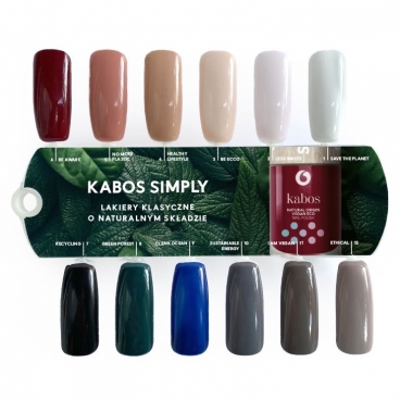 Kabos lakier naturalny Simply 01 Save the Planet 10ml