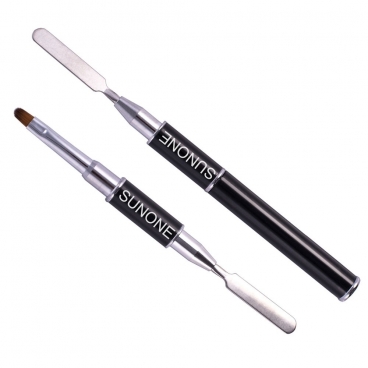 Sunone pędzelek szpatuła 2w1 do akrylożelu