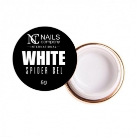 Nails Company spider gel white do zdobień 5ml biały