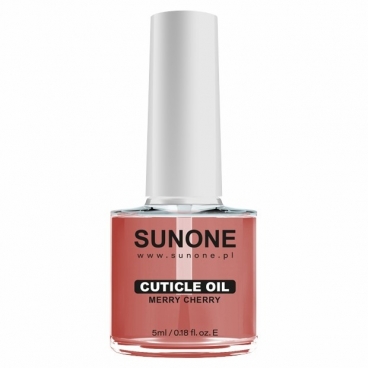 Sunone cuticle oil oliwka do skórek Merry Cherry 5ml