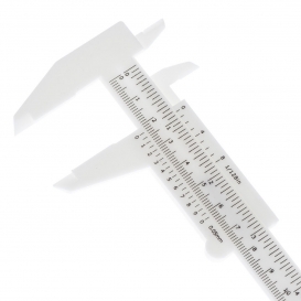 Suwmiarka do brwi biała 0-15 cm