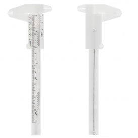 Suwmiarka do brwi biała 0-15 cm