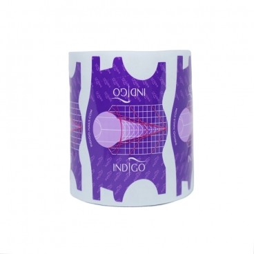 Indigo szablony formy do przedłużania paznokci 50 szt.