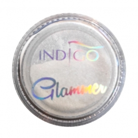 Indigo glammer silver perłowa tafla  0,5g