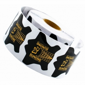 Sunone szablony do przedłużania paznokci black 100 szt.