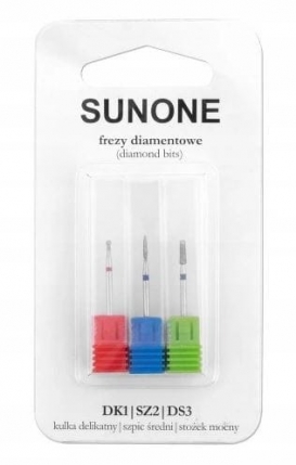 Sunone zestaw frezów diamentowych 30 szt. etui