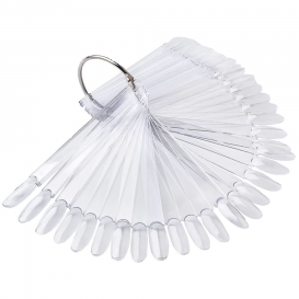 Wzornik wachlarz prezenter 48 kolorów migdał clear