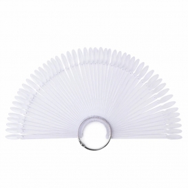 Wzornik wachlarz prezenter 48 kolorów migdał clear