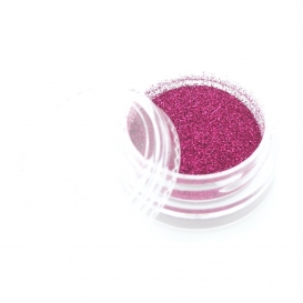 Pyłek duo brokat do zdobienia paznokci Pink