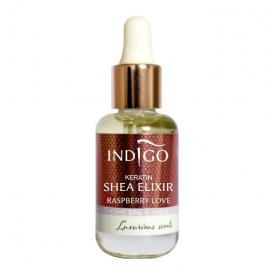 Indigo oliwka do skórek Raspberry Love Keratin 8ml