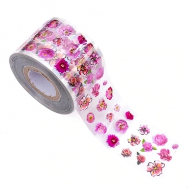 8x folia transferowa do zdobień zestaw