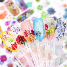 8x folia transferowa do zdobień zestaw