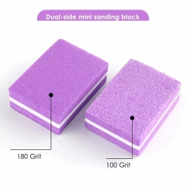 2x polerka na piance kostka 100/180 kolor