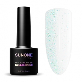 Sunone top shimmer 5ml lakier hybrydowy