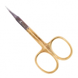 Solingen nożyczki do skórek profilowane złote - stal chirurgiczna