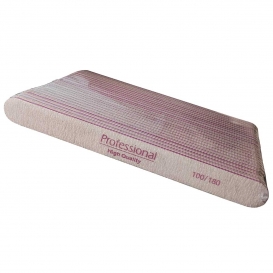 25x pilnik prosty zebra 100/180 professional do paznokci