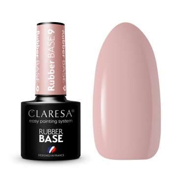 Claresa rubber base 9 baza kauczukowa 5ml do przedłużania