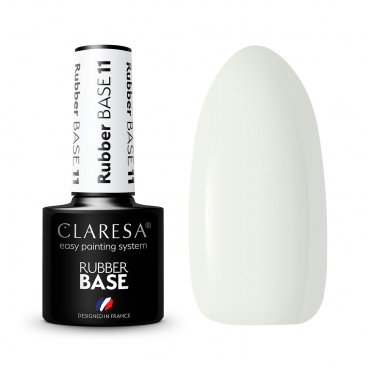 Claresa rubber base 11 baza kauczukowa 5ml do przedłużania