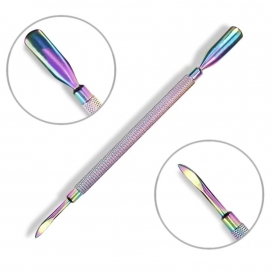 Radełko dłutko do skórek nożyk rainbow v3 pusher