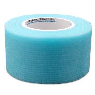 Taśma do podklejania rzęs silikonowa niebieska 2,5cm x 5m