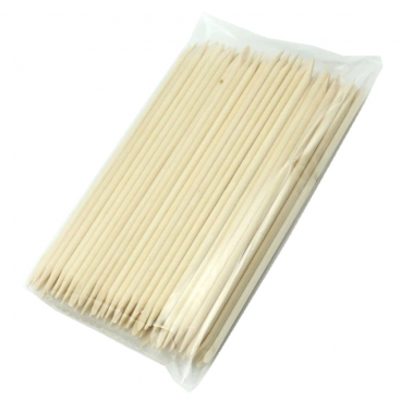Patyczki drewniane  do skórek 100 szt.  14cm długie