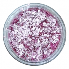 Płatki aluminiowe ozdoby do paznokci pink