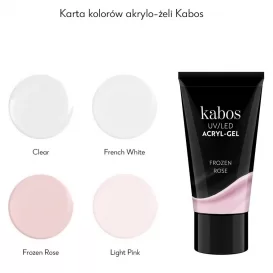 Kabos akrylożel acryl-gel 2w1 30ml French White