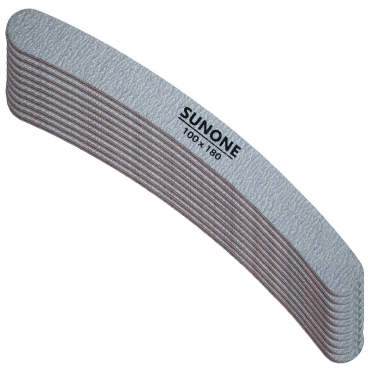 Sunone 10x pilnik banan 100/180 zebra do manicure