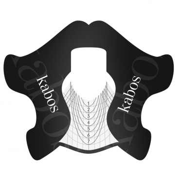 Kabos szablony formy do żelu 50 szt. do przedłużania paznokci