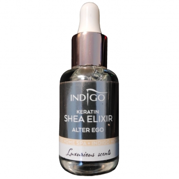 Indigo oliwka do skórek Alter Ego Keratin 8ml