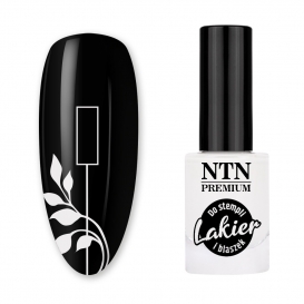 NTN lakier do stempli wzorów biały 7ml nr 58