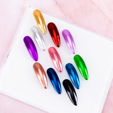 Pyłek lustrzany glass effect GOLDEN Pyłek lustrzany glass effect GOLDEN