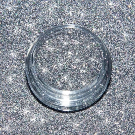 Pyłek do paznokci Reflective Effect 0,1g Dark Silver