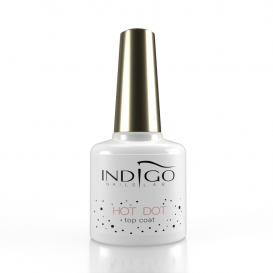 Indigo Hot Dot top coat 7ml do zdobień
