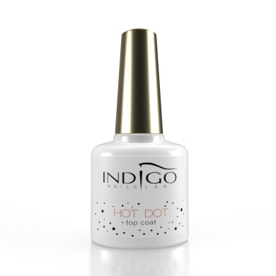 Indigo Hot Dot top coat 7ml do zdobień