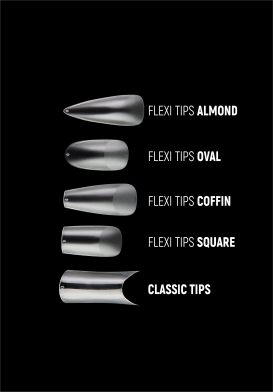Nails Company Flexi Tips Oval 240 szt.