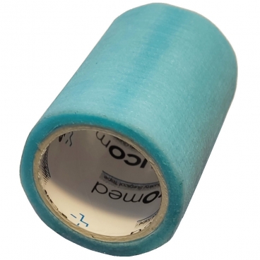 Taśma do podklejania rzęs silikonowa niebieska 5cm x 1,3m